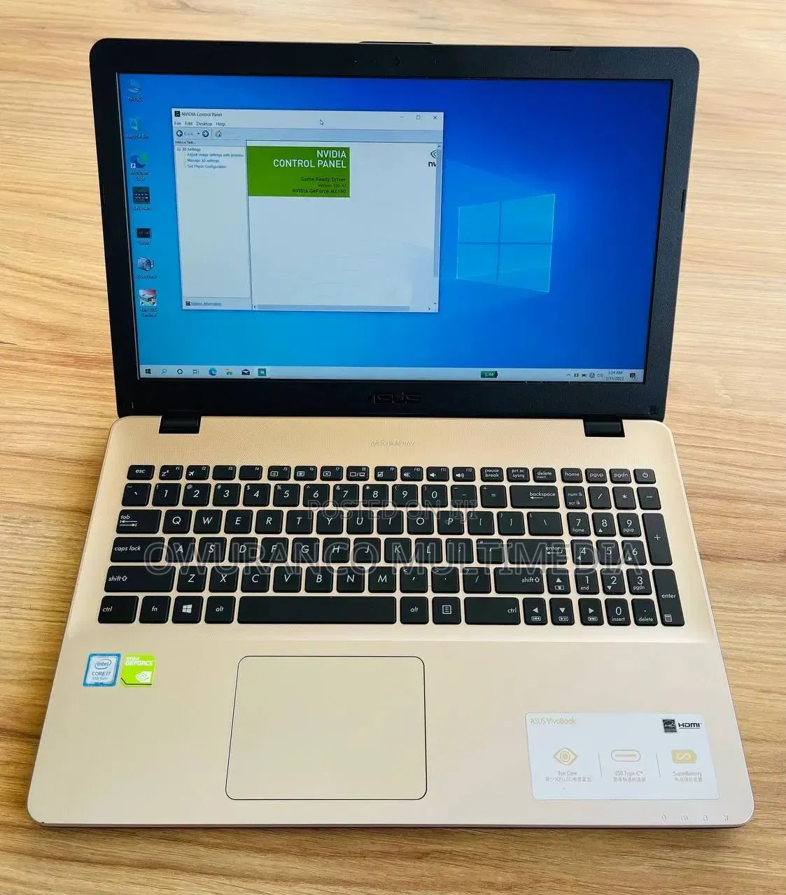 Laptop Asus 8GB Nvidia SSD 256GB