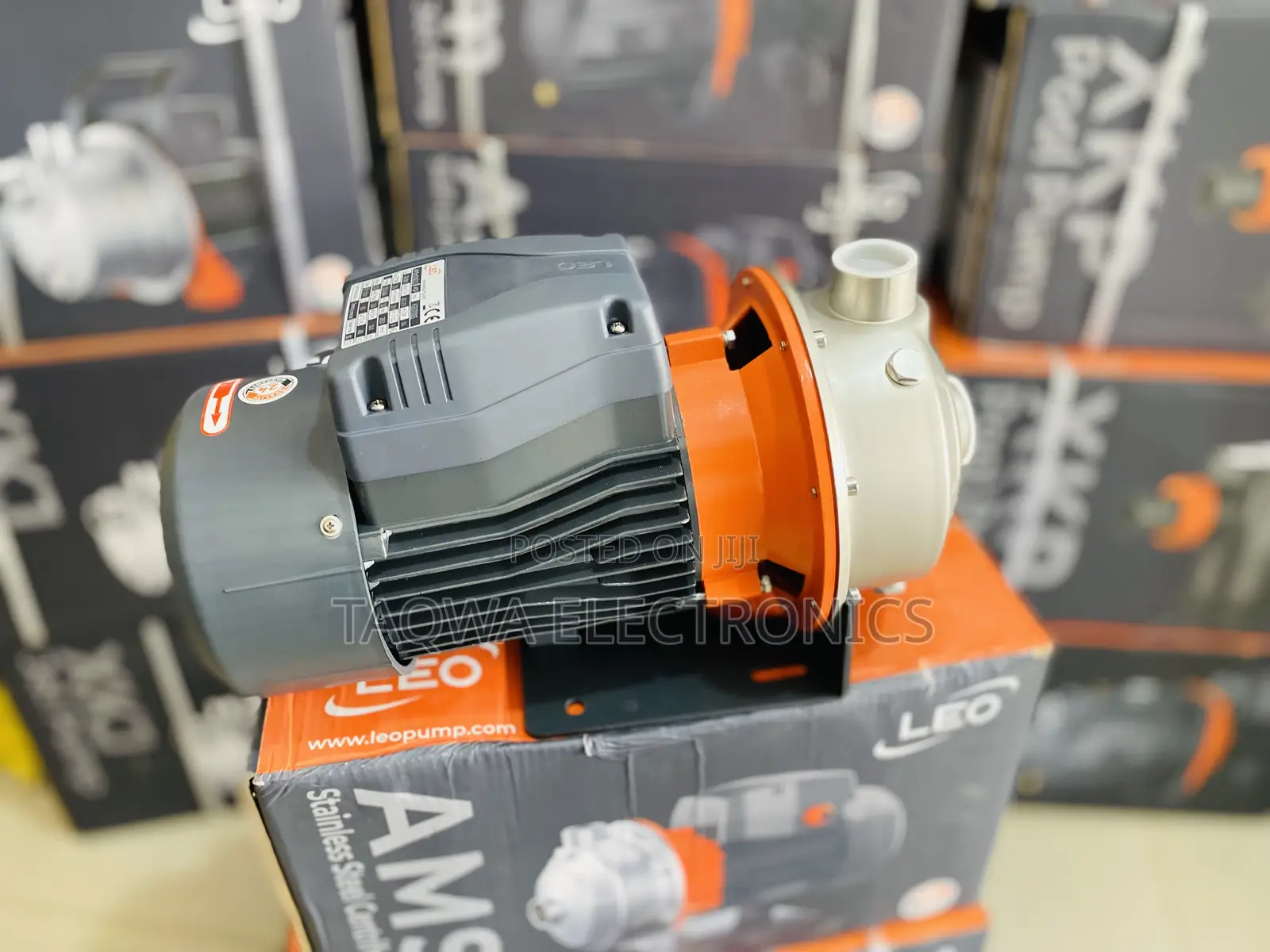 Jet 3.0HP Leo Stainless Water Pump