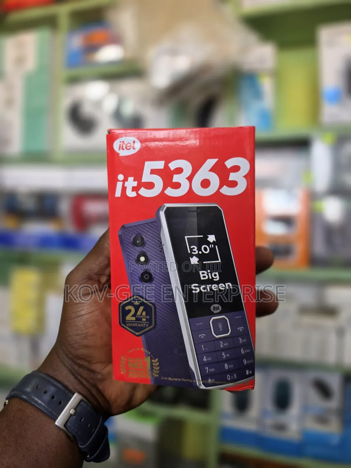 New Itel it5362 Black