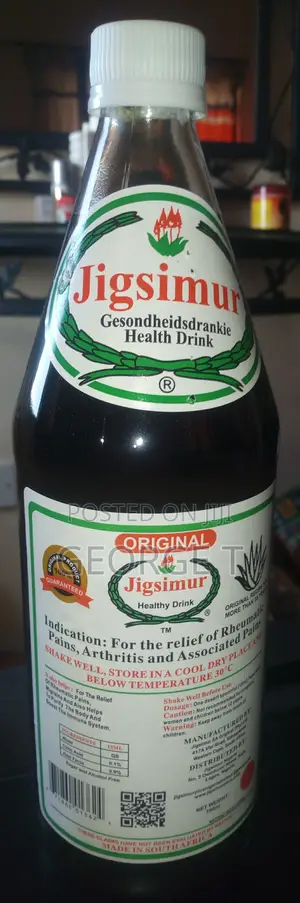 Original Jigsimur 750ml Fresh From South Africa With QR Code.