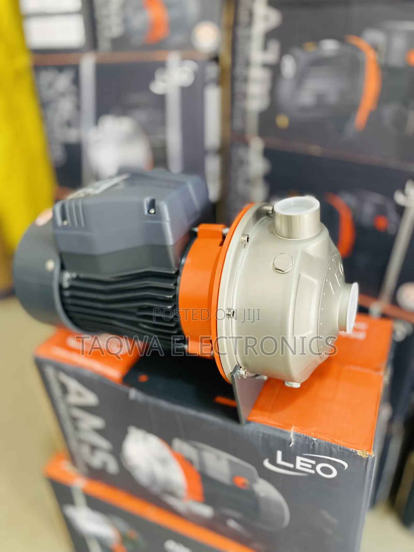 Leo Fast Water Delivery 3hp Stainless Water Pump