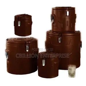 5-Piece Set 5L 20L 40L 60L 80L Insulated Food Warmer Barrel Set