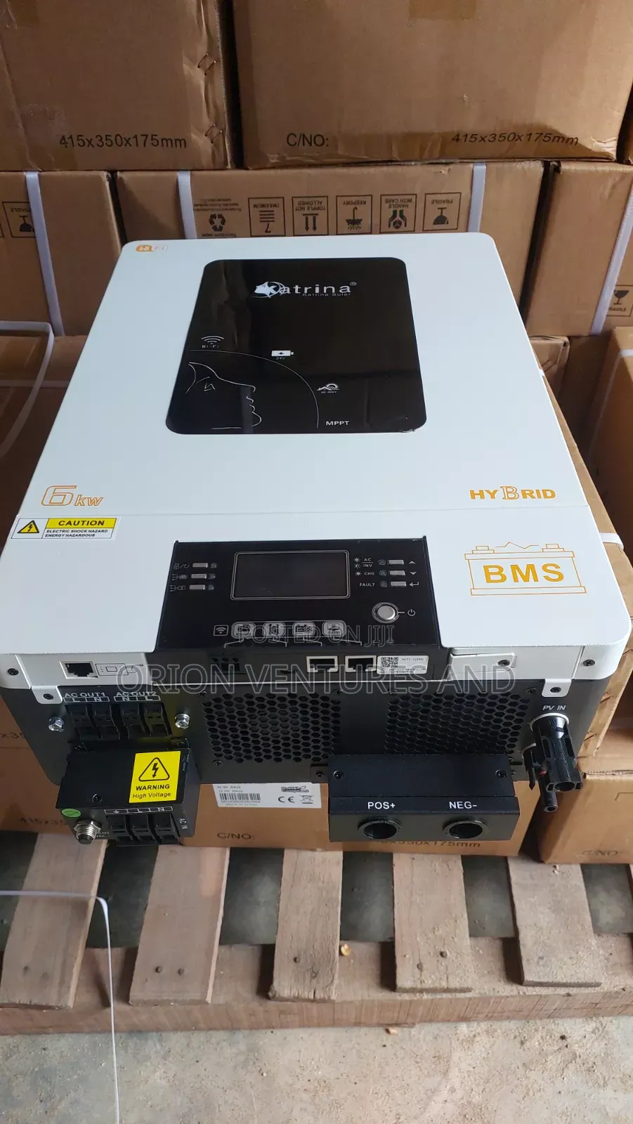 6KW 24v Hybrid Inverter (Works With or Without Batteries)