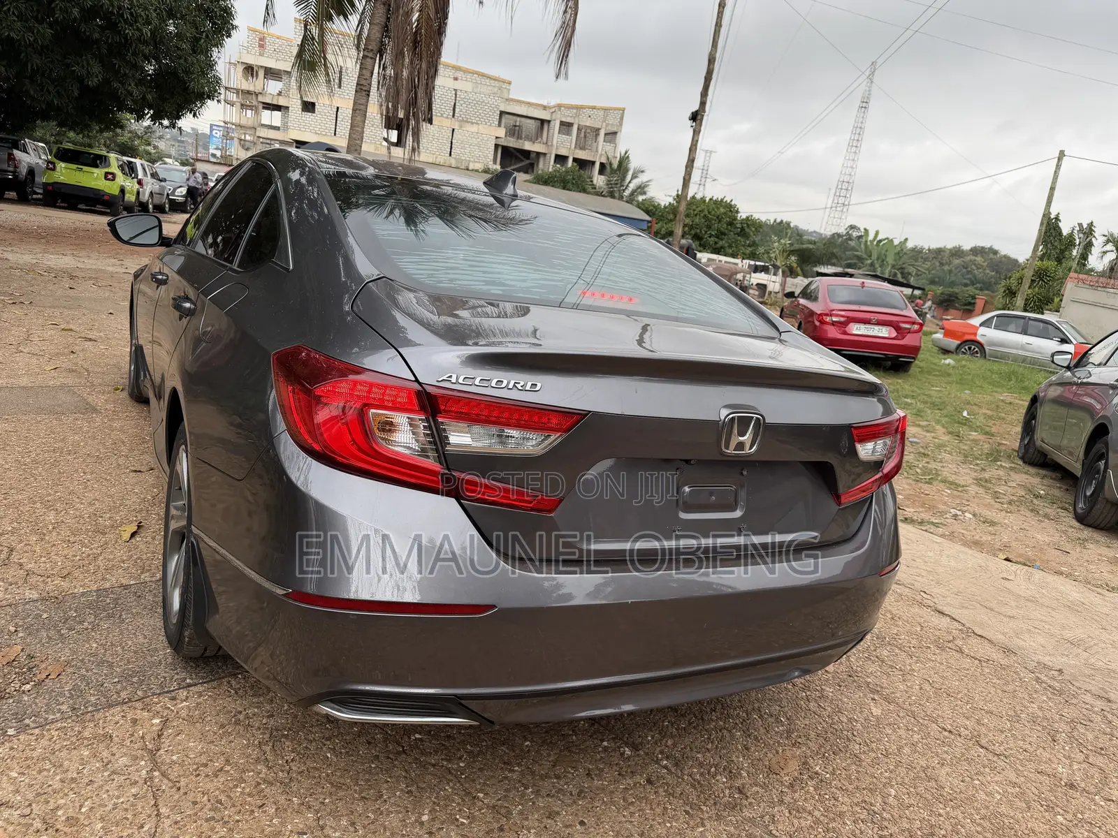Honda Accord EX-L (1.5L 4cyl Turbo CVT) 2019 Gray