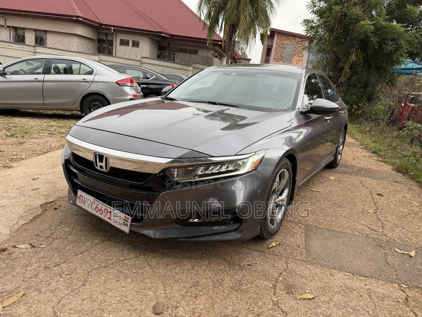 Honda Accord EX-L (1.5L 4cyl Turbo CVT) 2019 Gray