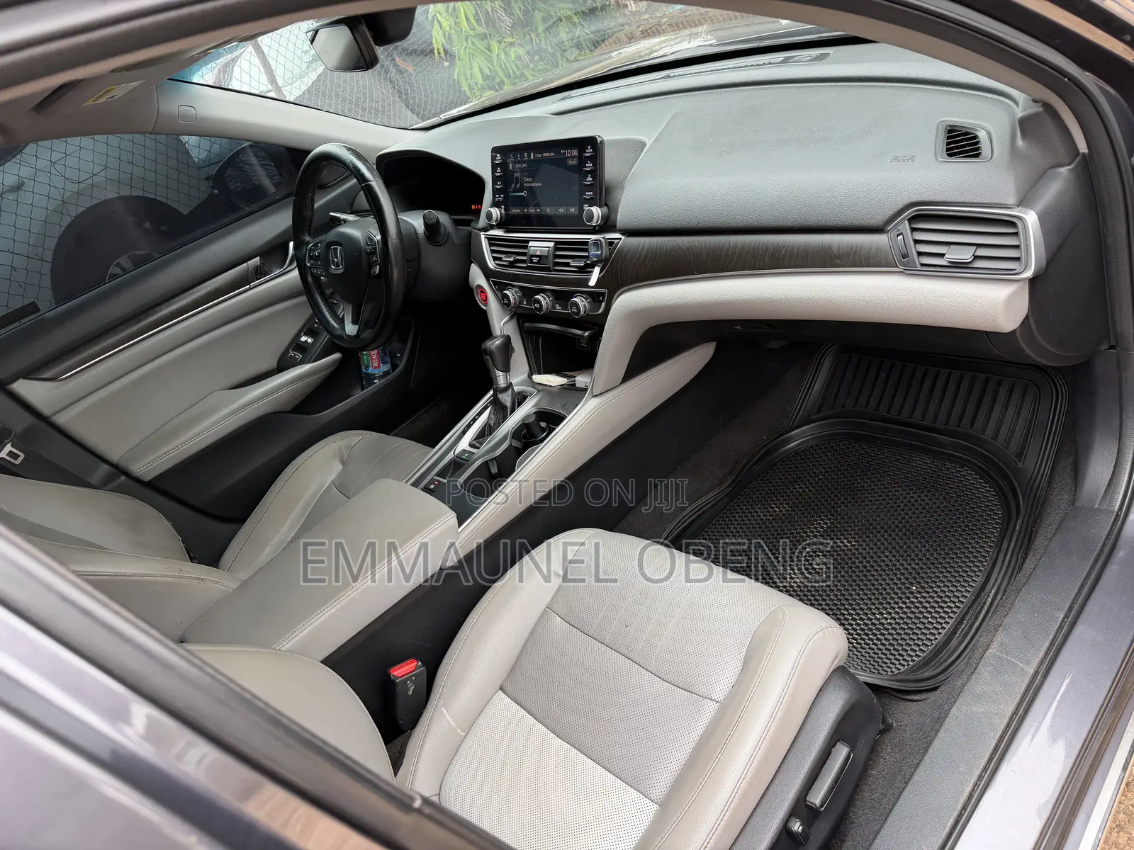 Honda Accord EX-L (1.5L 4cyl Turbo CVT) 2019 Gray