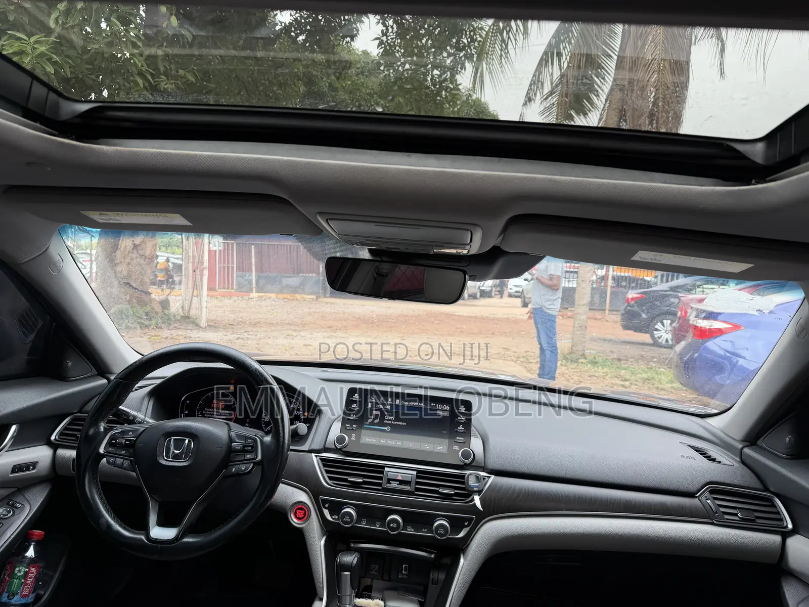 Honda Accord EX-L (1.5L 4cyl Turbo CVT) 2019 Gray