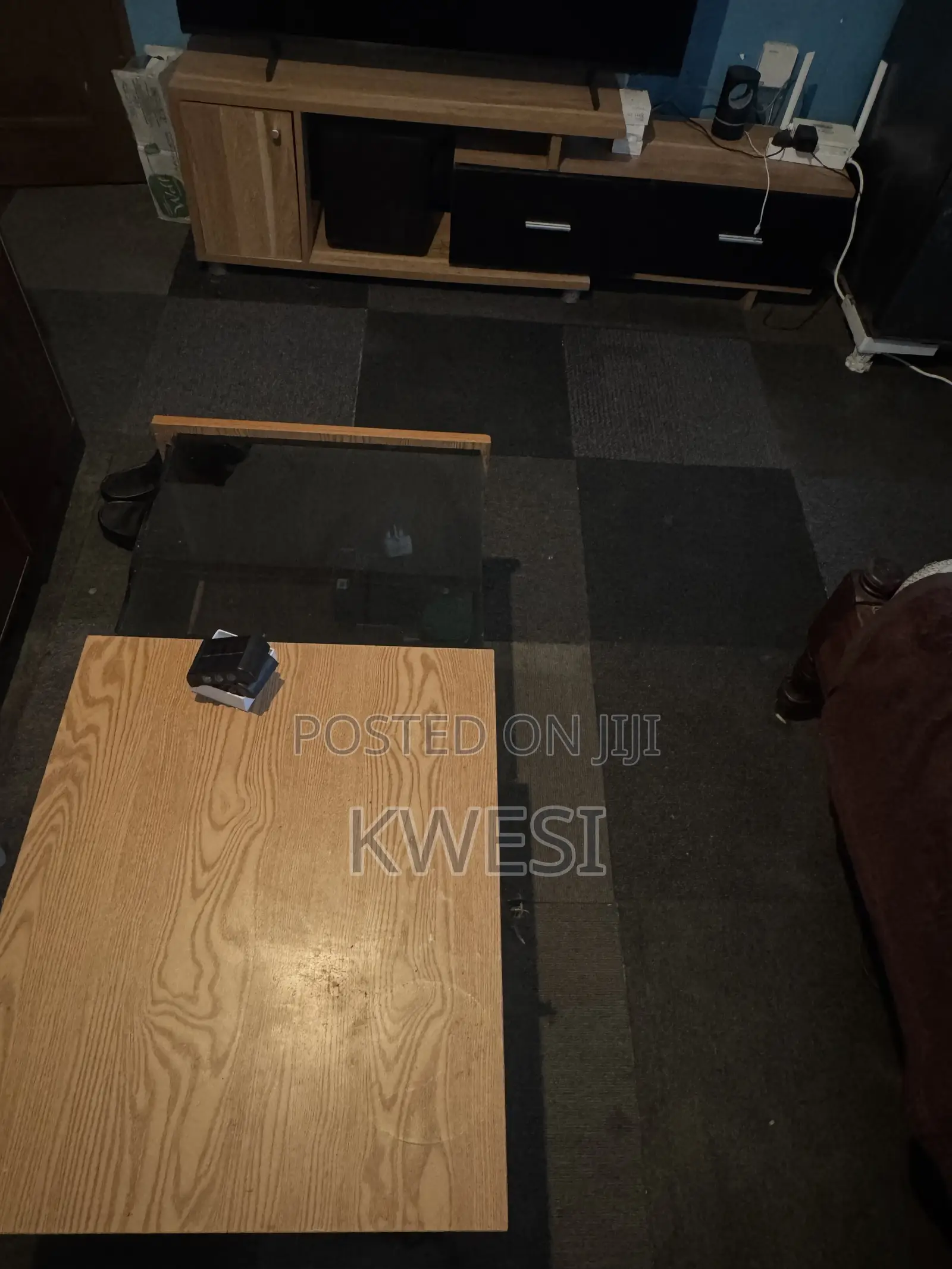 TV Console and Center Table Set