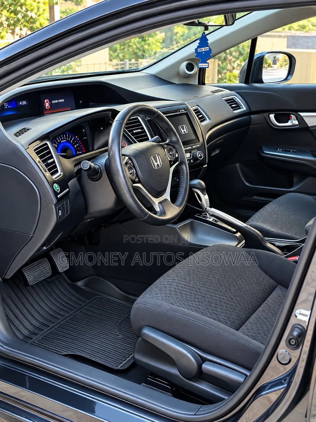 Honda Civic EX-L 4dr Sedan (1.8L 4cyl CVT) 2015 Gray