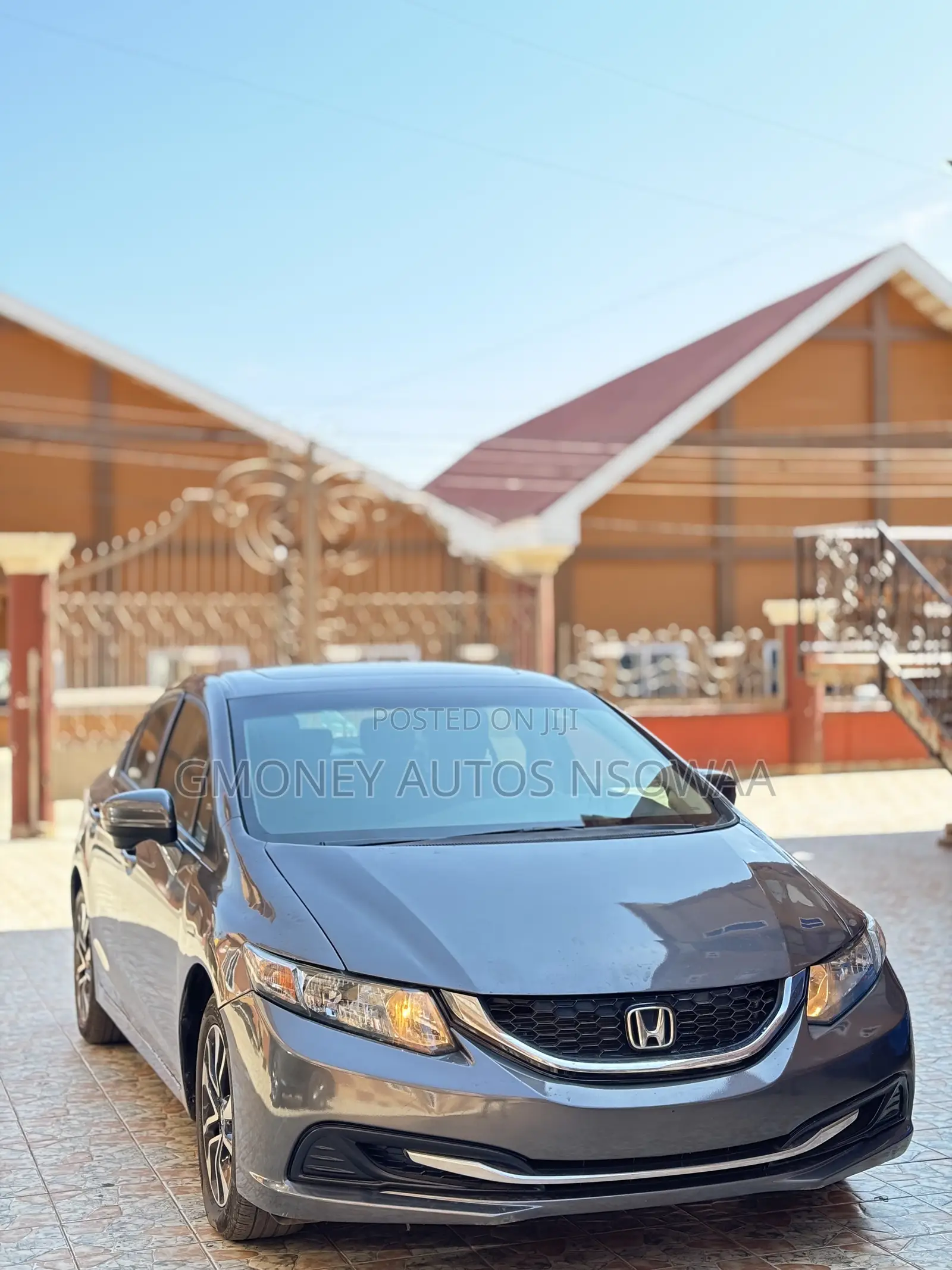 Honda Civic EX-L 4dr Sedan (1.8L 4cyl CVT) 2015 Gray