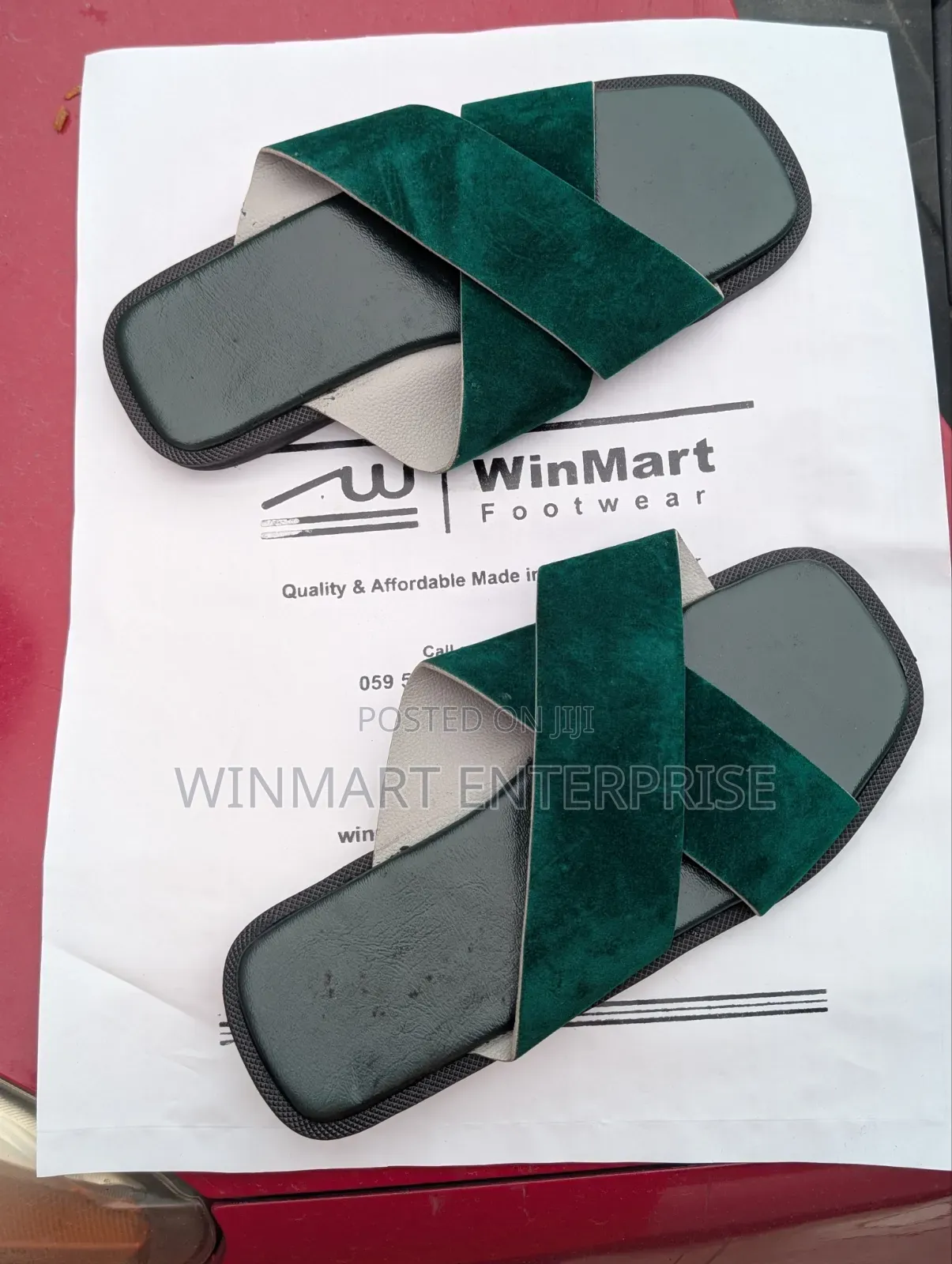Executive Ghana Made Slippers Slides
