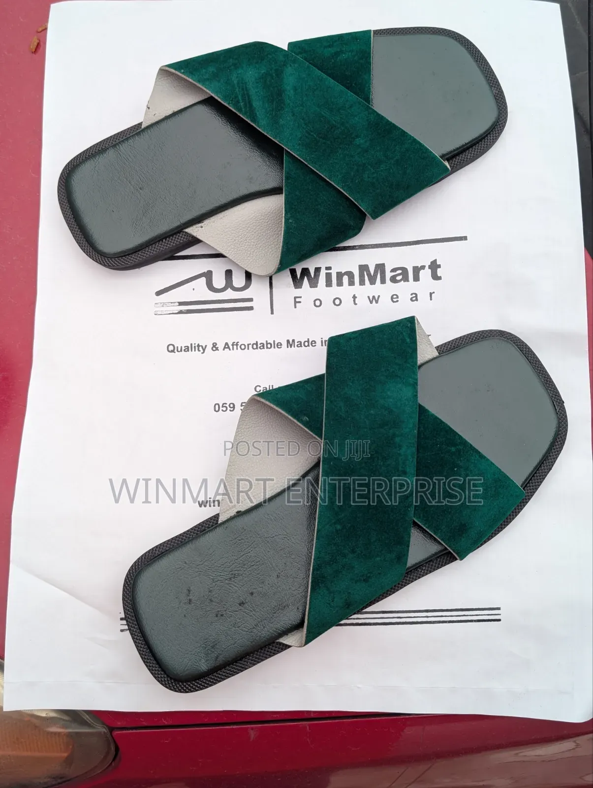 Executive Ghana Made Slippers Slides