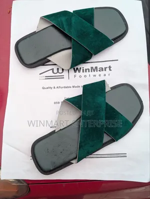 Executive Ghana Made Slippers Slides