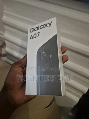 New Samsung Galaxy A07 4G 64 GB Black