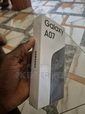 New Samsung Galaxy A07 4G 64 GB Black