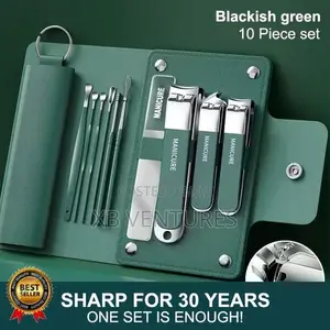 Manicure Pedicure Set,Stainless Steel Nail Clipper Kit