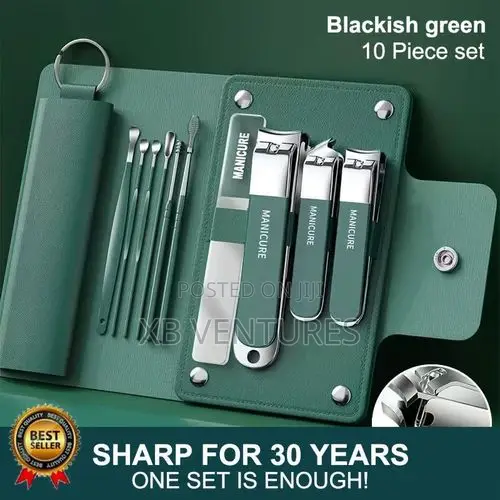 Manicure Pedicure Set,Stainless Steel Nail Clipper Kit