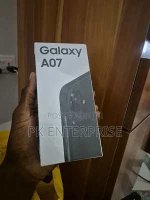 New Samsung Galaxy A07 4G 64 GB Black