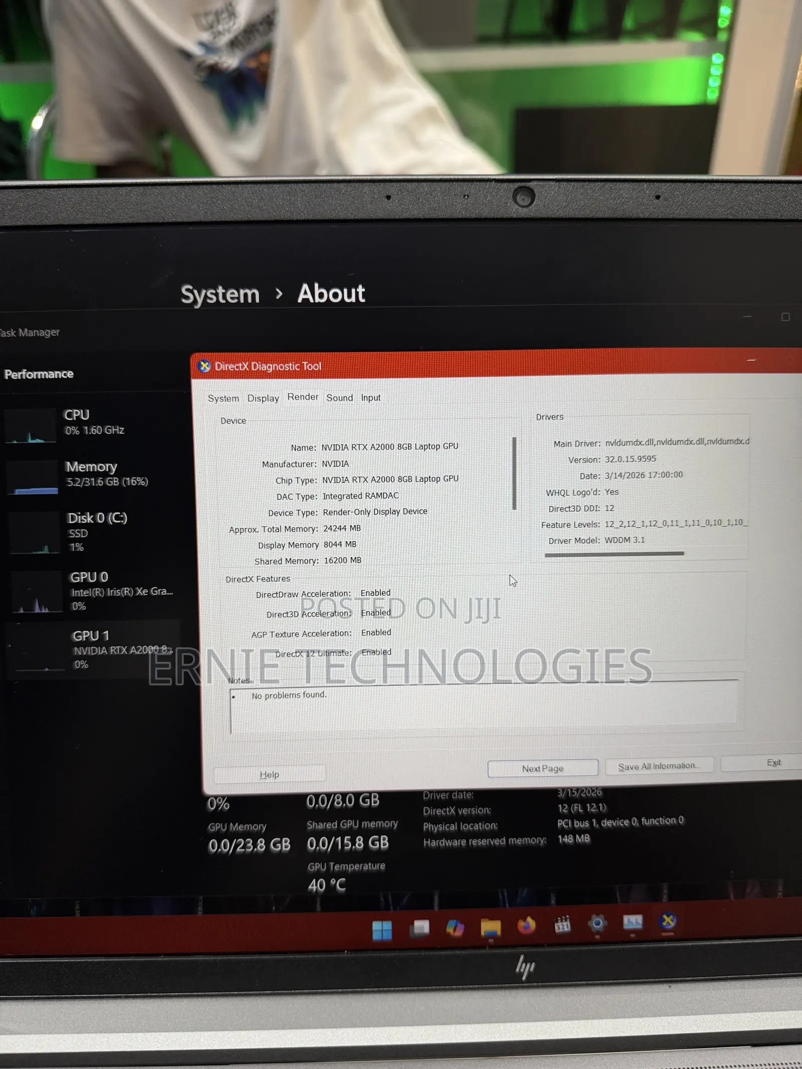 Laptop HP ZBook Power G9 i7 32GB Intel Core i7 SSD 512GB