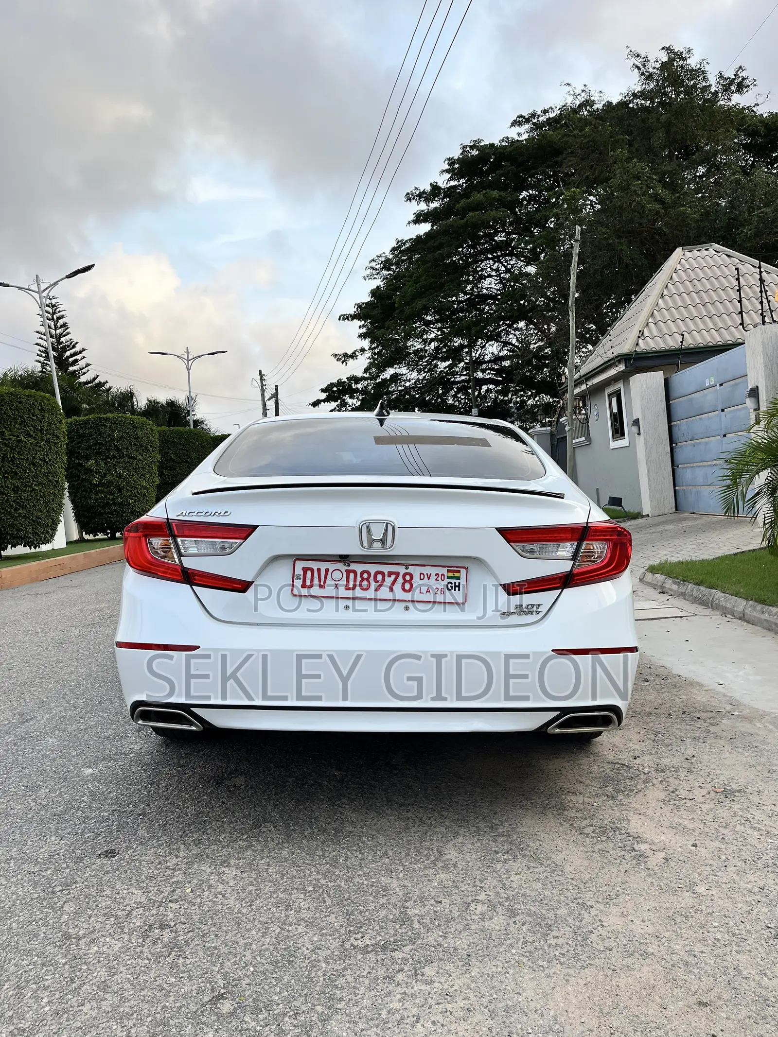 Honda Accord Sport 2.0T 2022 White
