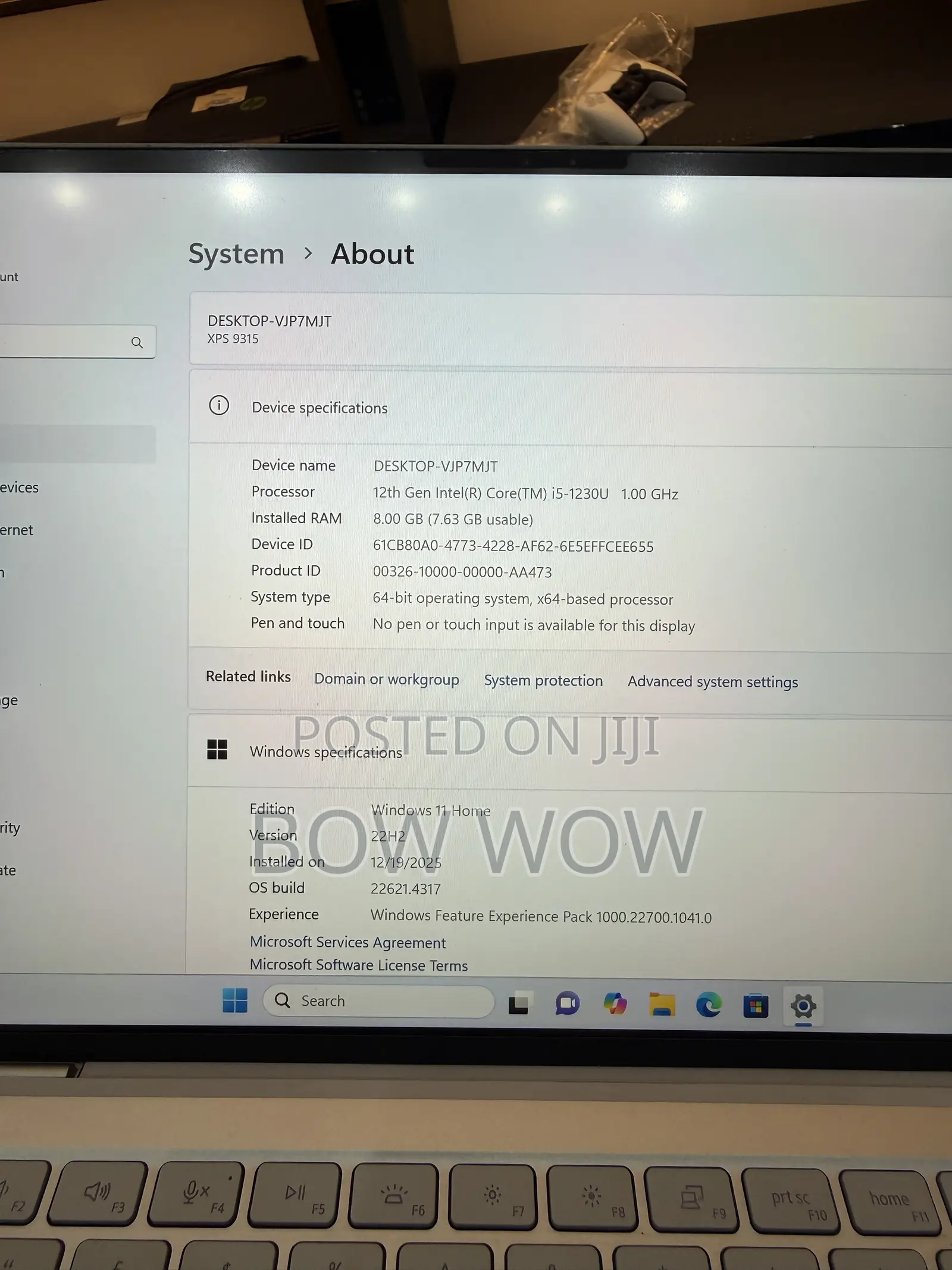 Laptop Dell XPS 13 9315 8GB Intel Core i5 SSD 256GB