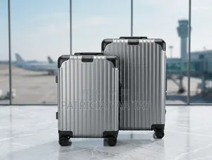 Quality Aluminium Zippless,USB Port Trolley Luggage Bags