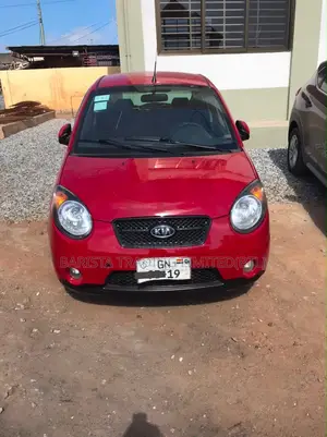 Kia Morning 2010 Red