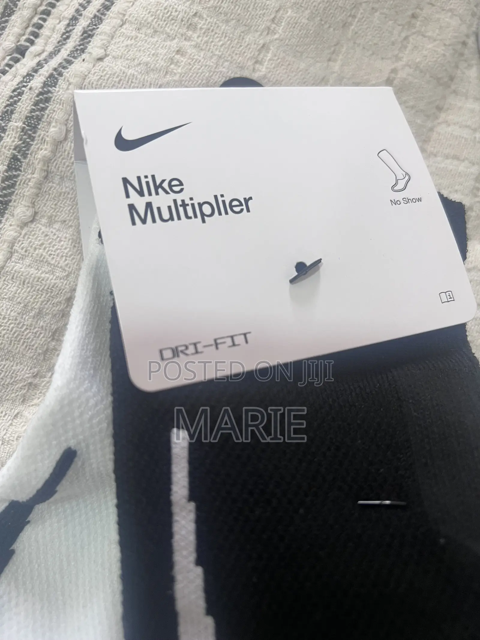 Nike Multiplier Running No-Show Socks
