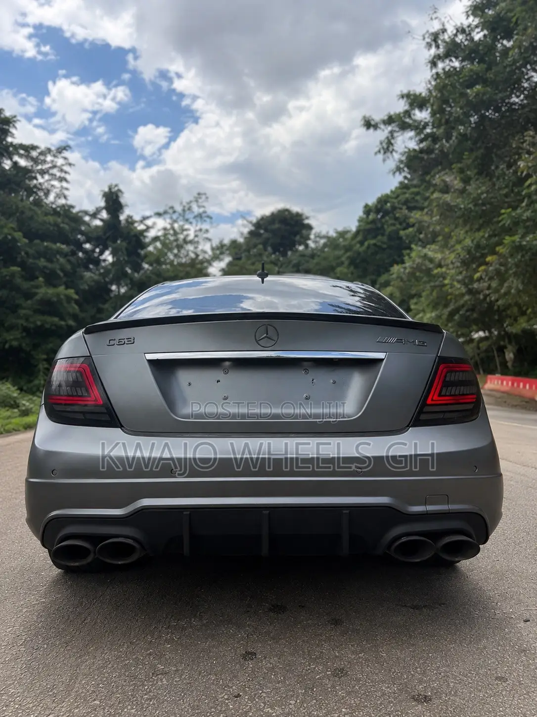 Mercedes-Benz C63 2014 Gray