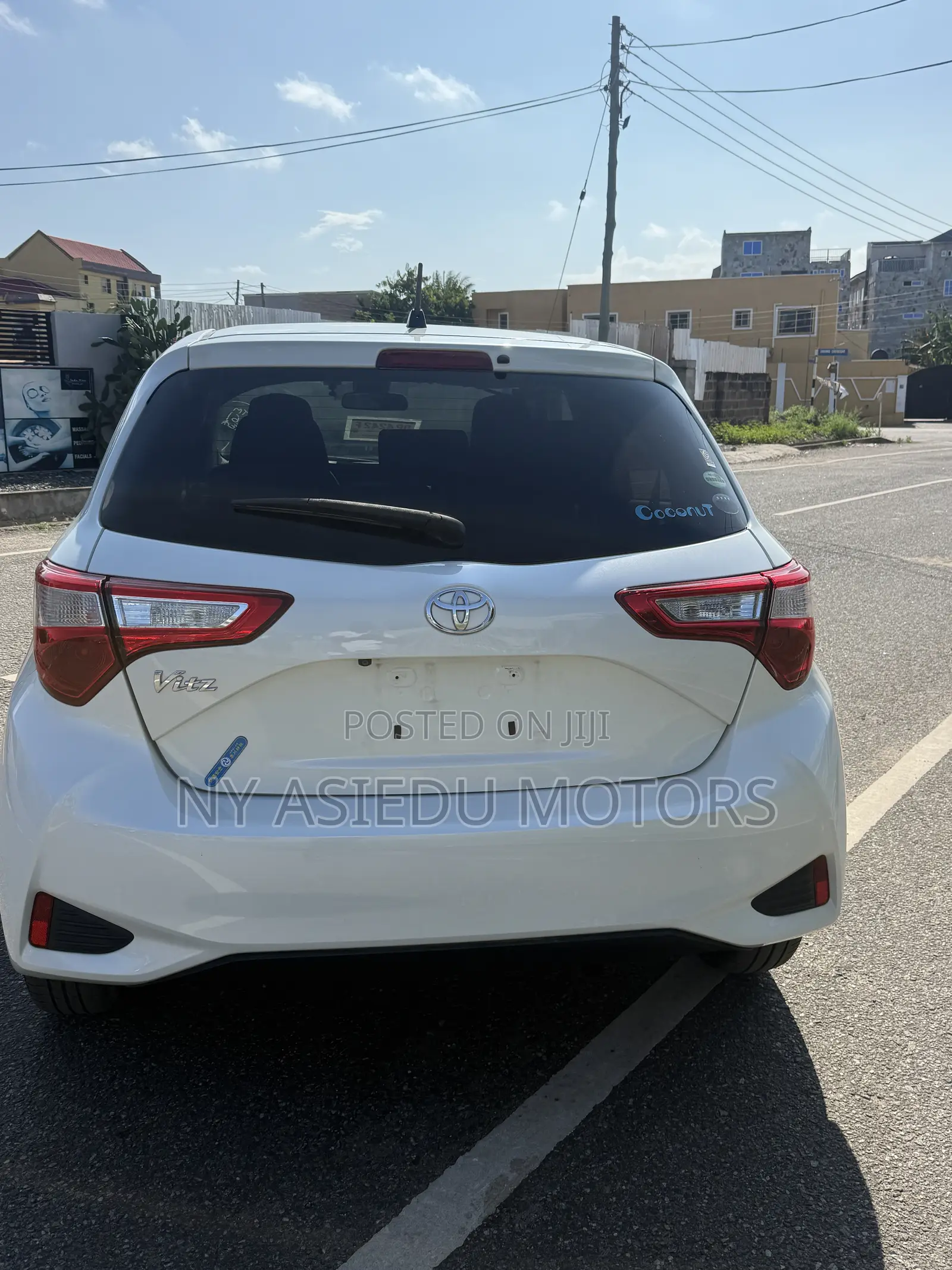 Toyota Vitz 1.5 FWD 3dr 2017 White