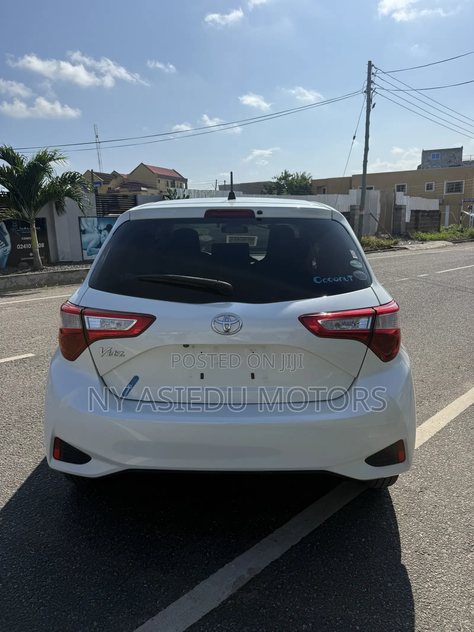 Toyota Vitz 1.5 FWD 3dr 2017 White
