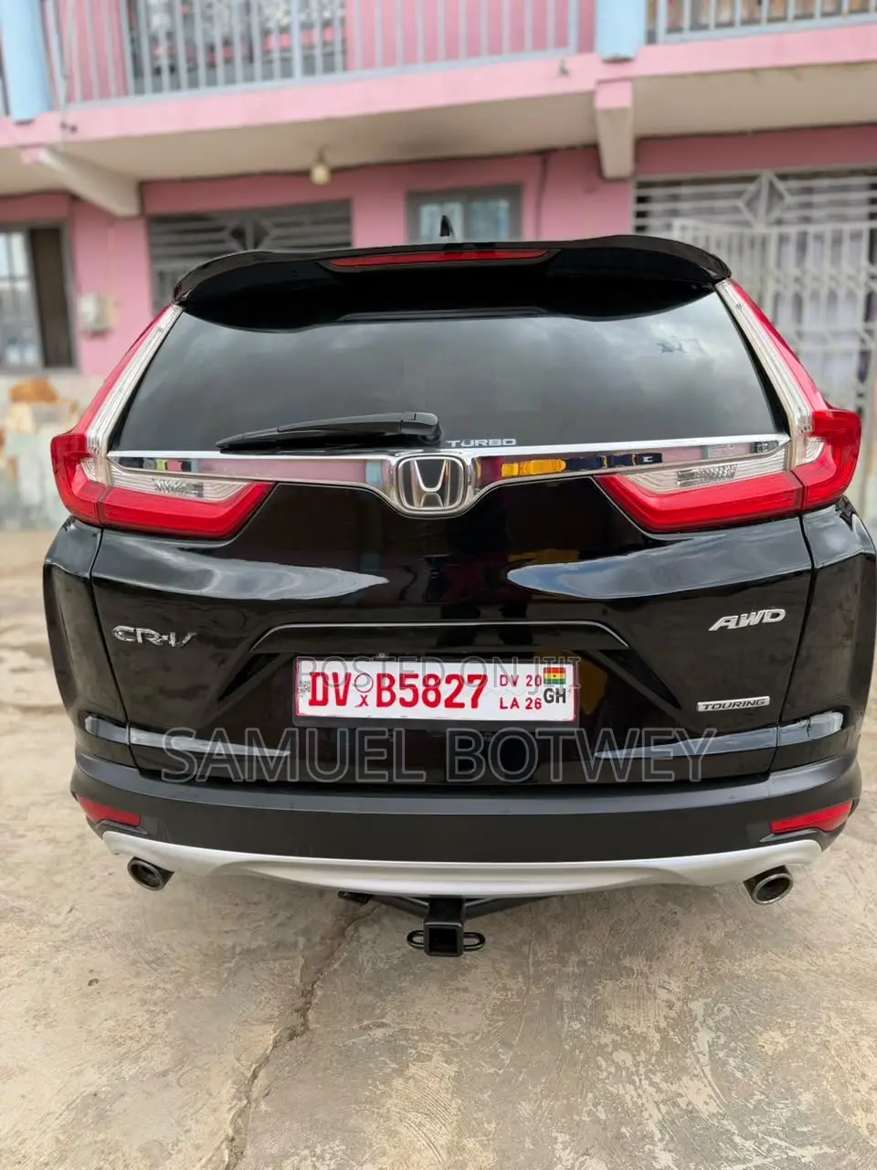 Honda CR-V Touring AWD 2018 Black
