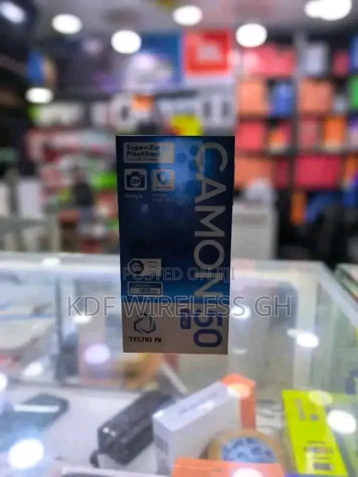 New Tecno Camon 50 Pro 256 GB Black