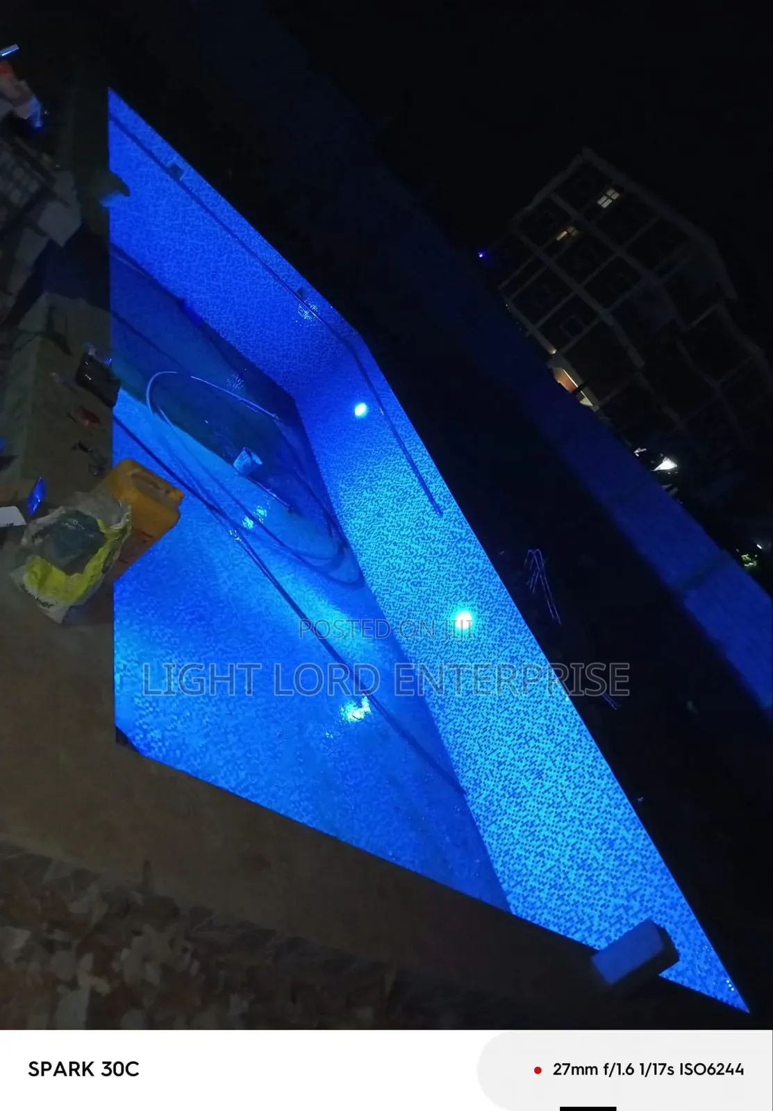 Easy Remote Controls Underwater Light