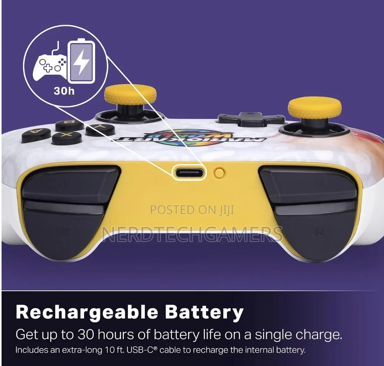Nintendo Switch 2 Power a Mariokart World Wireless Controller