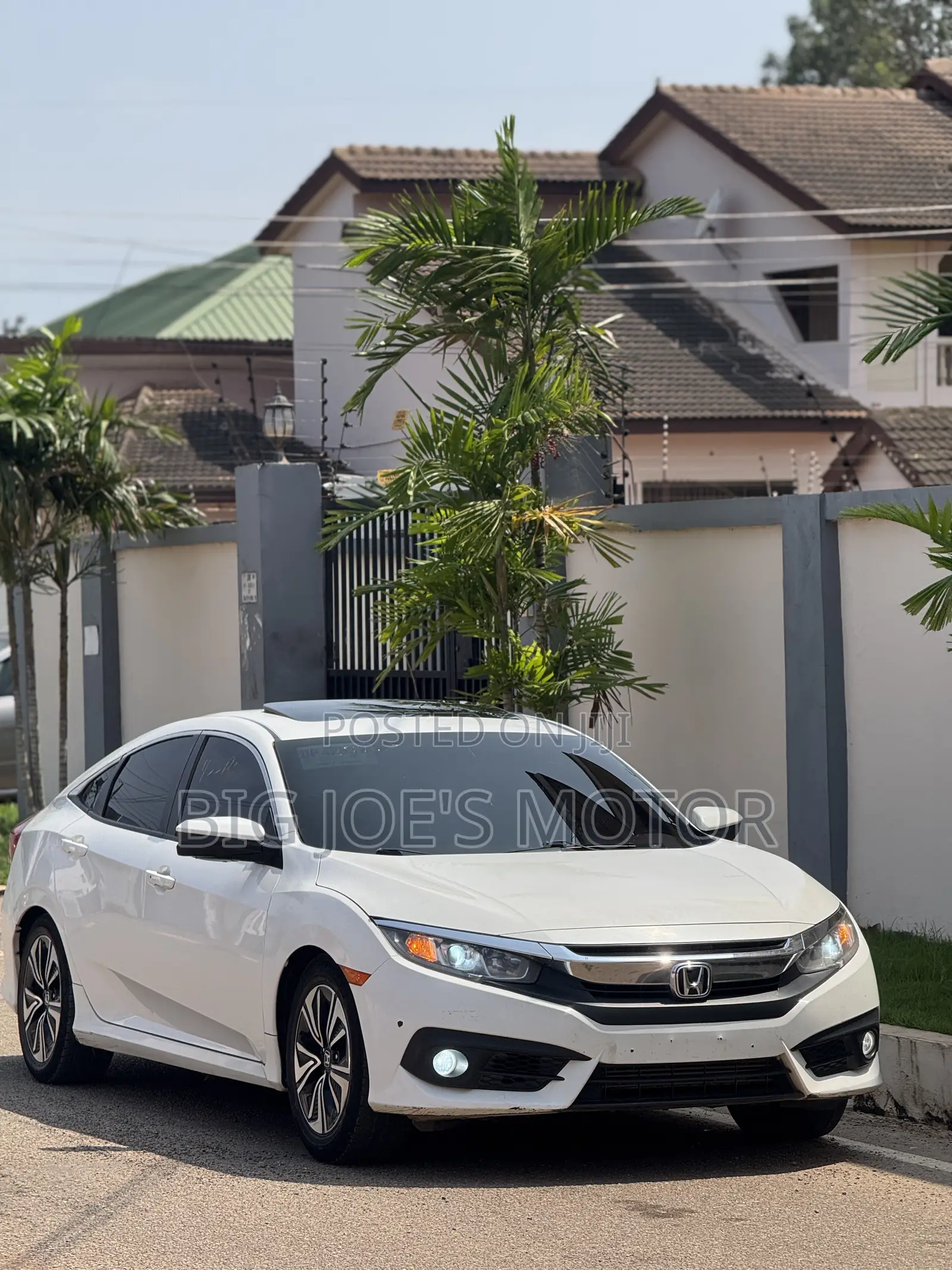 Honda Civic EX-T 4dr Sedan (1.5L 4cyl) 2017 White