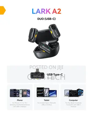 Lark A2 Duo (USB-C) Combo Wireless Microphone