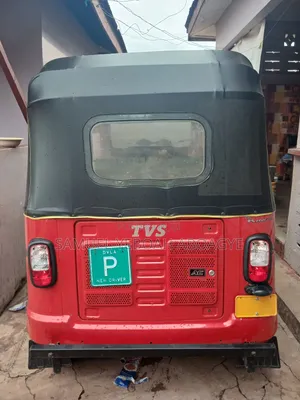 TVS King Deluxe Plus iTouch Start 2025 Red