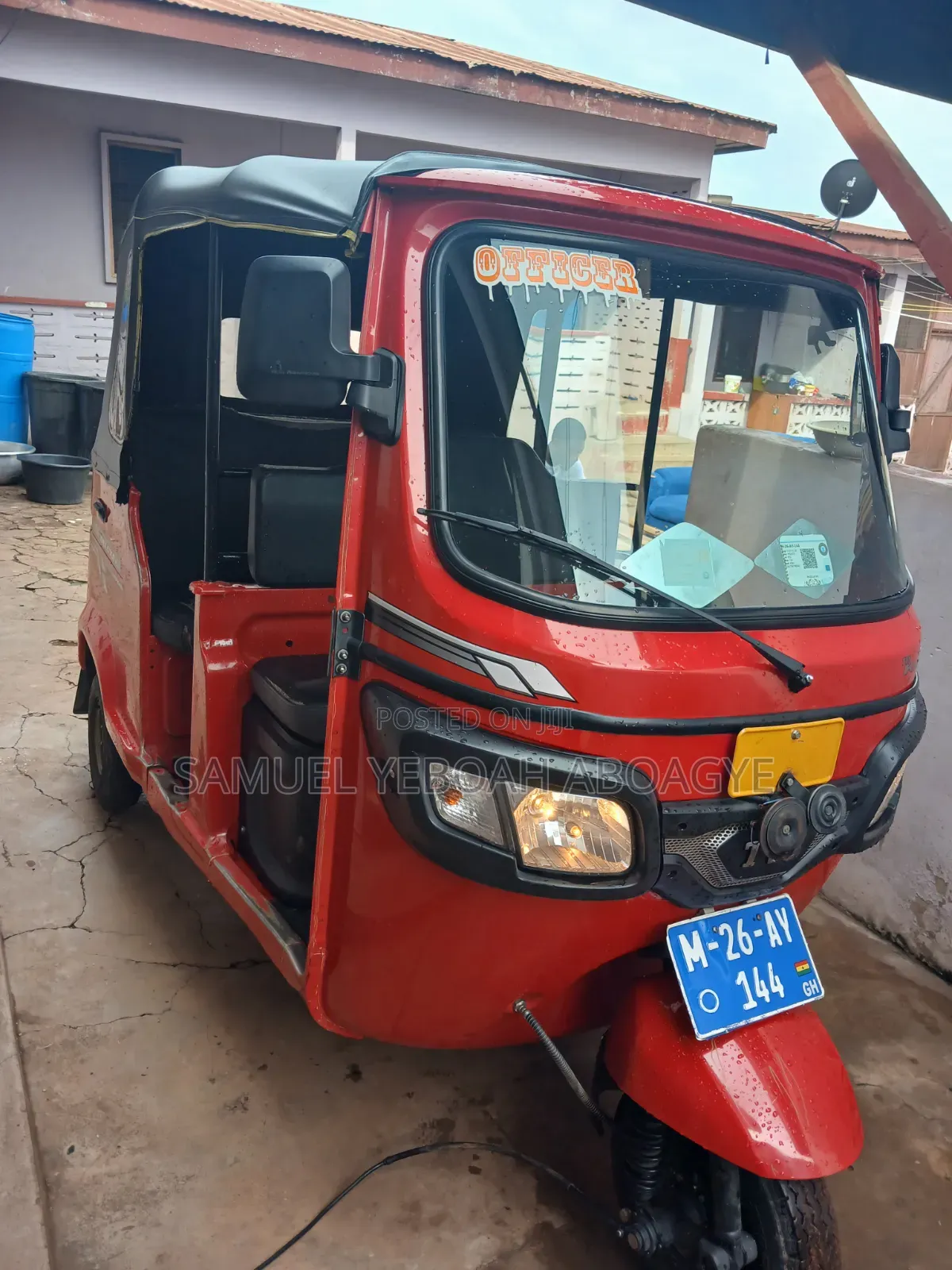 TVS King Deluxe Plus iTouch Start 2025 Red