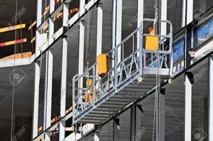 Suspended Platform for Alucubond Works