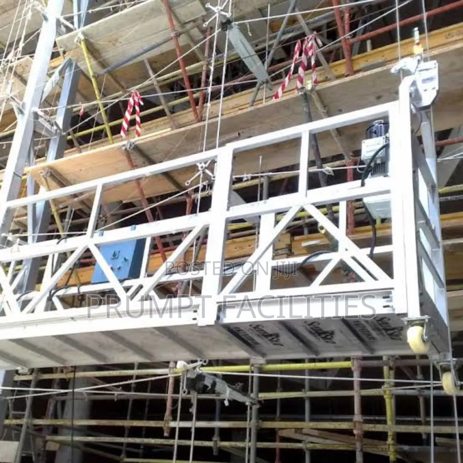 Suspended Platform for Alucubond Works