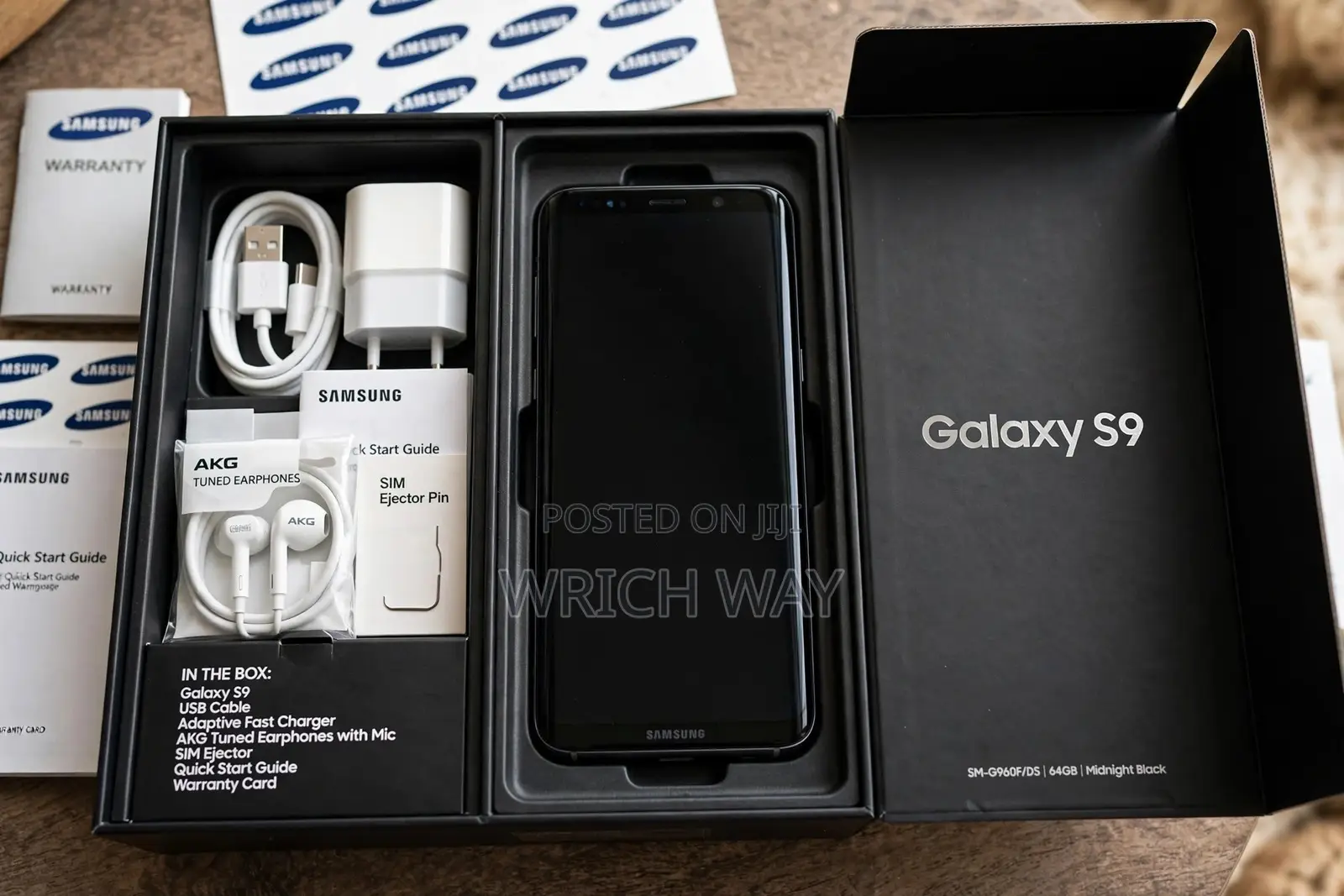 New Samsung Galaxy S9 64 GB Black
