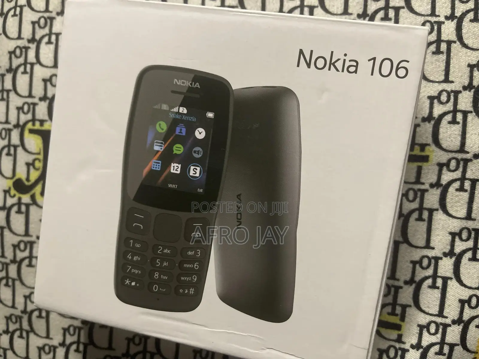New Nokia 106 Black