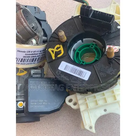 07-11 Honda CRV Clock Spring and Key Lock Cylinder