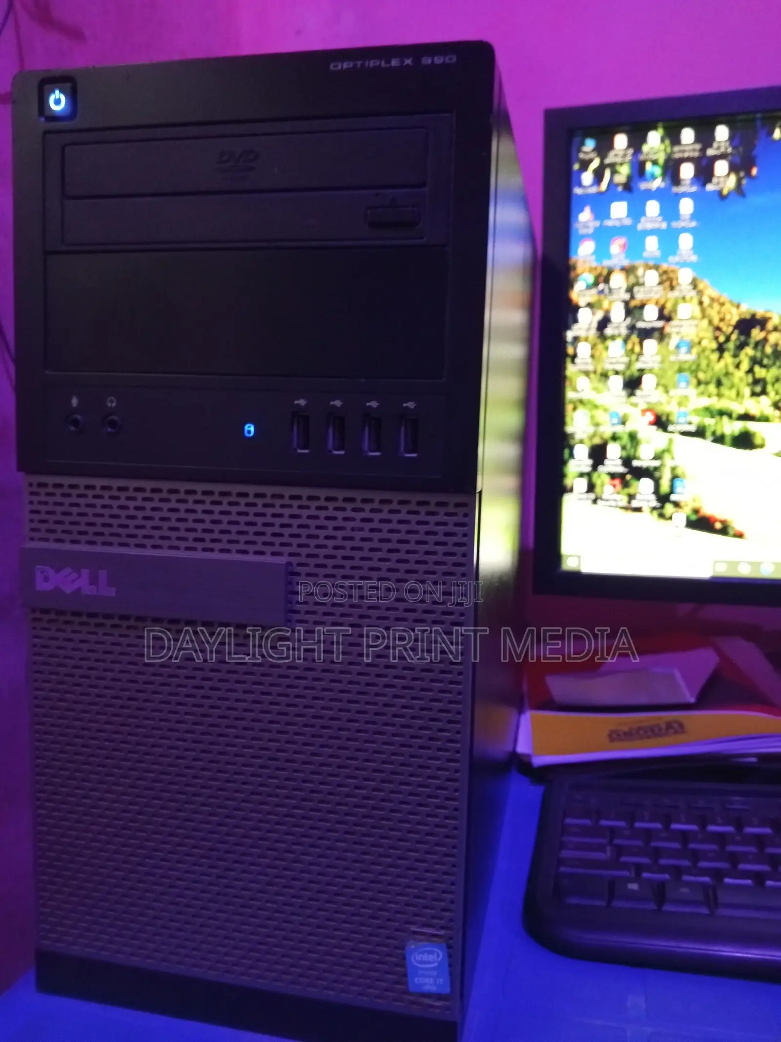Desktop Computer Dell OptiPlex 9020 8GB Intel Core i7 HDD 500GB