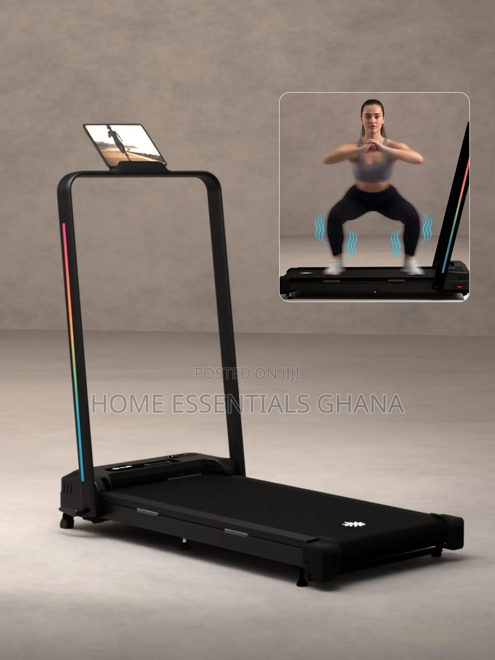 3 in 1 Under Desk Low Noise Vibration Walking Treadmill Pad