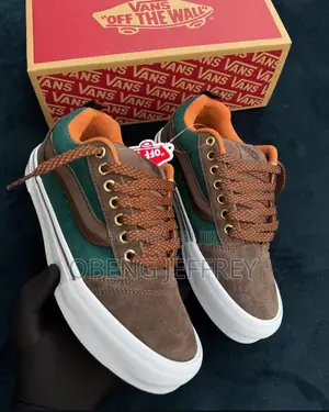 Original Vans Knu Skool Brown/Green