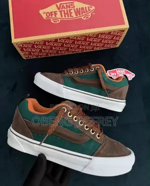 Original Vans Knu Skool Brown/Green