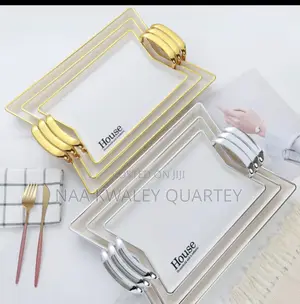 3pcs Plastic Serving Trays