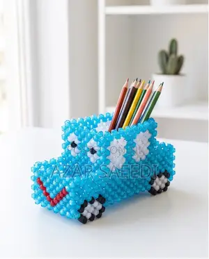 Handmade Bead Car Table Organizer